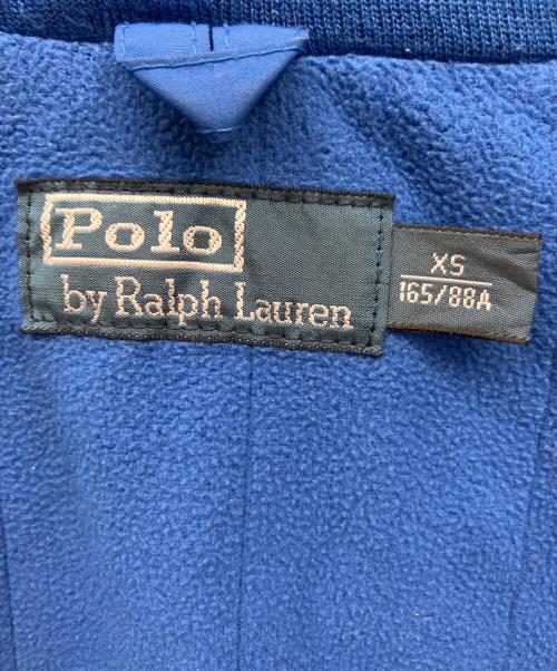 POLO RALPH LAUREN（ポロ・ラルフローレン）POLO RALPH LAUREN (ポロ・ラルフローレン) ナイロンジャケット ブルー サイズ:XSの古着・服飾アイテム