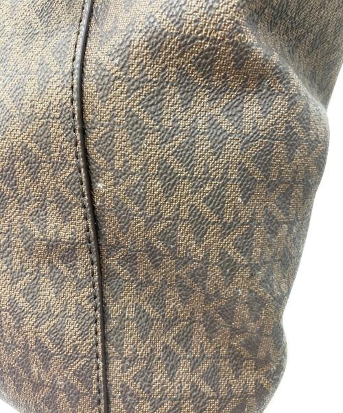 MICHAEL KORS（マイケルコース）MICHAEL KORS (マイケルコース) トートバッグ ブラウンの古着・服飾アイテム
