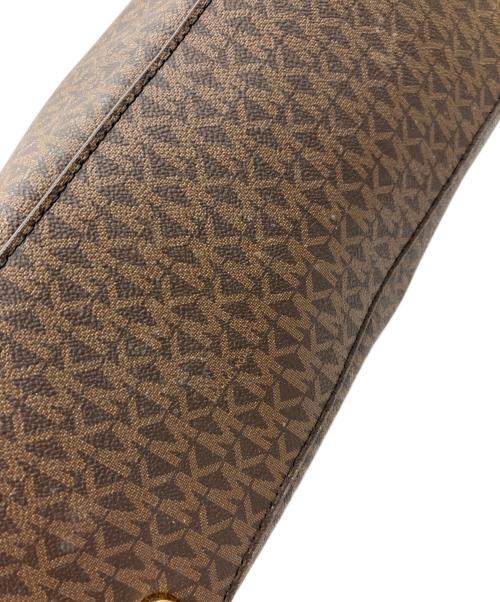 MICHAEL KORS（マイケルコース）MICHAEL KORS (マイケルコース) トートバッグ ブラウンの古着・服飾アイテム