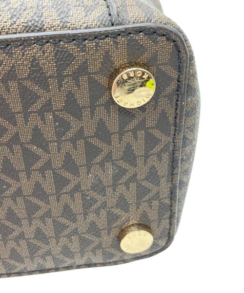 MICHAEL KORS（マイケルコース）MICHAEL KORS (マイケルコース) トートバッグ ブラウンの古着・服飾アイテム
