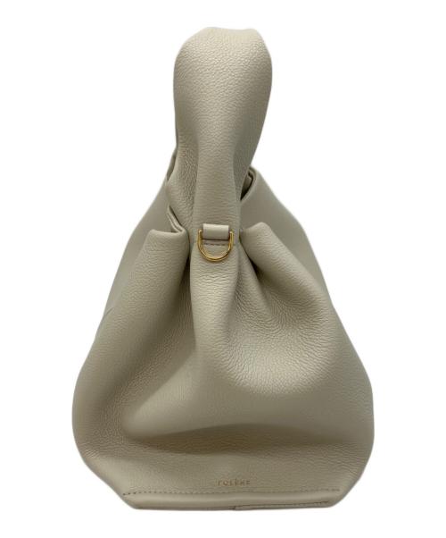 POLENE（ポレーヌ）POLENE (ポレーヌ) 2WAYバッグ アイボリーの古着・服飾アイテム