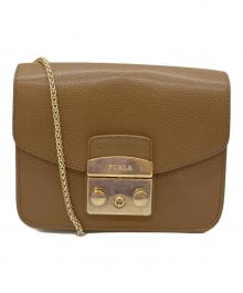 FURLA（フルラ）の古着「ショルダーバッグ」｜ブラウン