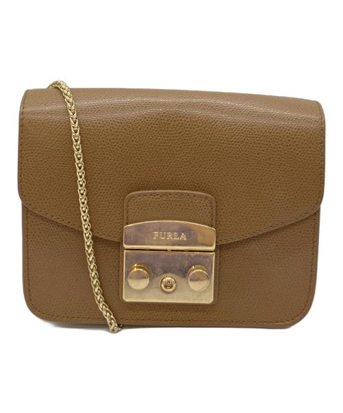 FURLA（フルラ）FURLA (フルラ) ショルダーバッグ ブラウンの古着・服飾アイテム