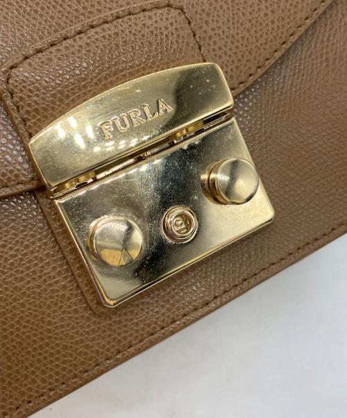 FURLA（フルラ）FURLA (フルラ) ショルダーバッグ ブラウンの古着・服飾アイテム