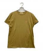 maison kitsuneメゾンキツネ）の古着「半袖Tシャツ」｜オリーブ