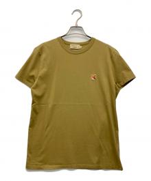 maison kitsune（メゾンキツネ）の古着「半袖Tシャツ」｜オリーブ