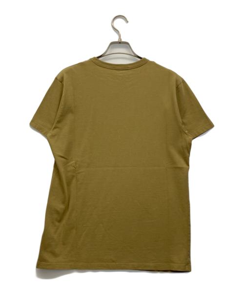 maison kitsune（メゾンキツネ）MAISON KITSUNE (メゾンキツネ) 半袖Tシャツ オリーブ サイズ:XSの古着・服飾アイテム