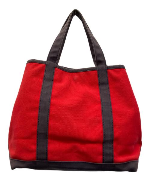 Vivienne Westwood（ヴィヴィアンウエストウッド）Vivienne Westwood (ヴィヴィアンウエストウッド) トートバッグ レッド×ネイビーの古着・服飾アイテム