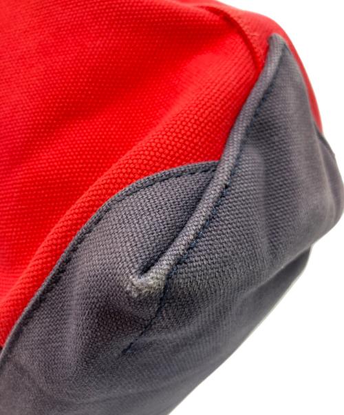 Vivienne Westwood（ヴィヴィアンウエストウッド）Vivienne Westwood (ヴィヴィアンウエストウッド) トートバッグ レッド×ネイビーの古着・服飾アイテム