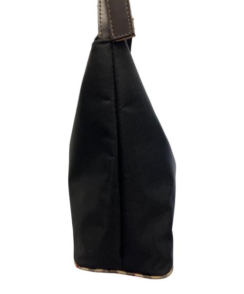 BURBERRY BLUE LABEL（バーバリー ブルー レーベル）BURBERRY BLUE LABEL (バーバリー ブルー レーベル) ワンショルダーバッグ ブラックの古着・服飾アイテム