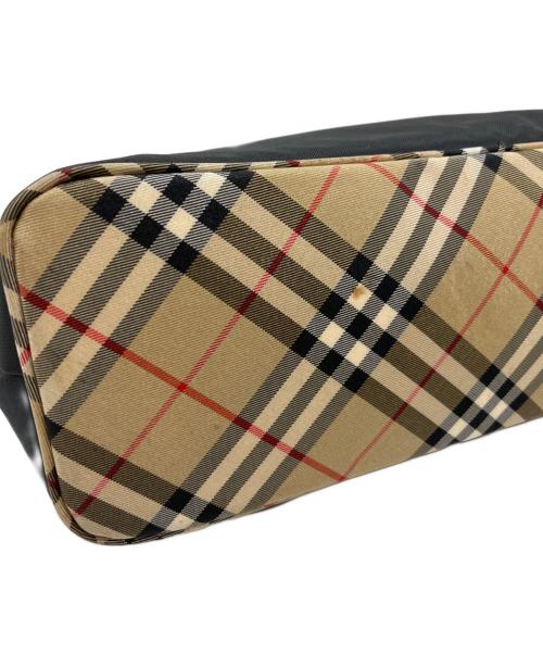 BURBERRY BLUE LABEL（バーバリー ブルー レーベル）BURBERRY BLUE LABEL (バーバリー ブルー レーベル) ワンショルダーバッグ ブラックの古着・服飾アイテム
