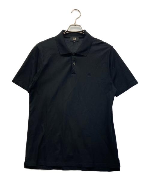 dunhill（ダンヒル）dunhill (ダンヒル) 半袖ポロシャツ ネイビー サイズ:Lの古着・服飾アイテム