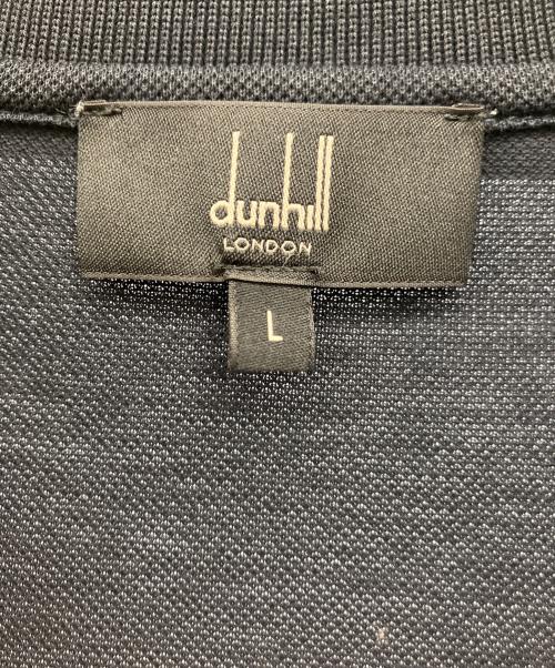 dunhill（ダンヒル）dunhill (ダンヒル) 半袖ポロシャツ ネイビー サイズ:Lの古着・服飾アイテム