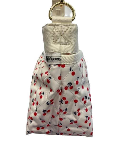 LeSportsac（レスポートサック）LeSportsac (レスポートサック) 神崎恵 (カンザキメグミ) 2WAYショルダーバッグ ホワイトの古着・服飾アイテム