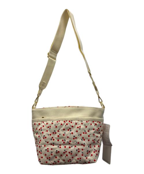 LeSportsac（レスポートサック）LeSportsac (レスポートサック) 神崎恵 (カンザキメグミ) 2WAYショルダーバッグ ホワイトの古着・服飾アイテム