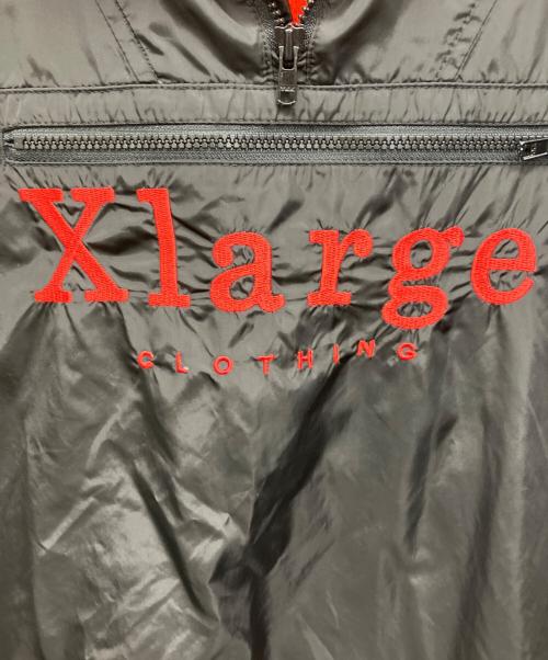 X-LARGE（エクストララージ）X-LARGE (エクストララージ) ナイロンジャケット ブラック×レッド サイズ:Sの古着・服飾アイテム