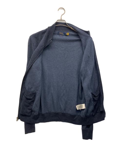 POLO RALPH LAUREN（ポロ・ラルフローレン）POLO RALPH LAUREN (ポロ・ラルフローレン) ジップジャケット ネイビー サイズ:Sの古着・服飾アイテム