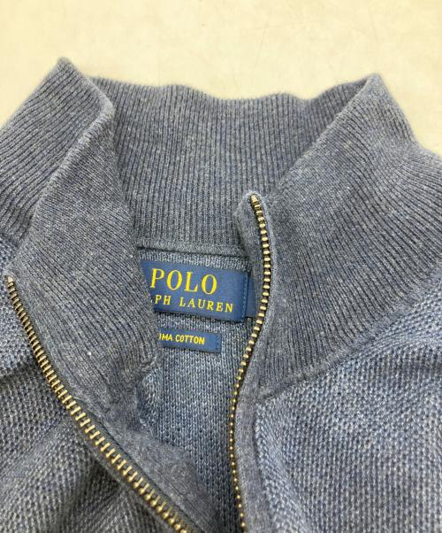 POLO RALPH LAUREN（ポロ・ラルフローレン）POLO RALPH LAUREN (ポロ・ラルフローレン) ジップジャケット ネイビー サイズ:Sの古着・服飾アイテム
