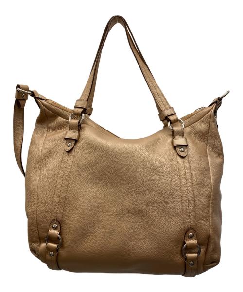 COACH（コーチ）COACH (コーチ) 2WAYバッグ ベージュの古着・服飾アイテム
