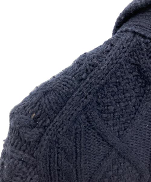 POLO BY RALPH LAUREN（ポロ バイ ラルフローレン）POLO by RALPH LAUREN (ポロ バイ ラルフローレン) ケーブルニット ネイビー サイズ:Mの古着・服飾アイテム