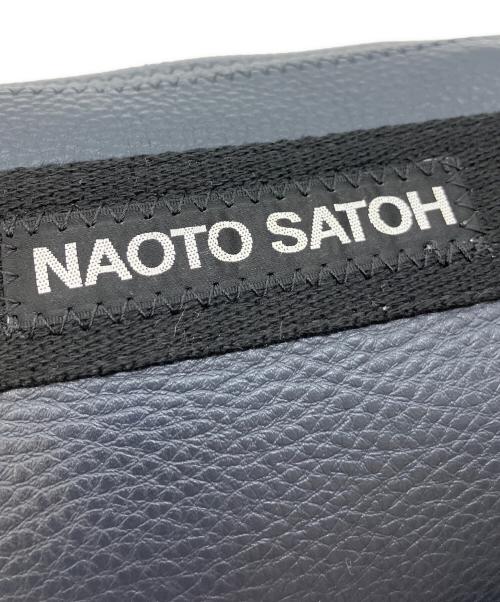 NAOTO SATOH（ナオトサトー）NAOTO SATOH (ナオトサトー) ショルダーバッグ ネイビーの古着・服飾アイテム