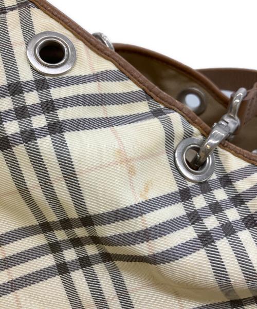 BURBERRY BLUE LABEL（バーバリー ブルー レーベル）BURBERRY BLUE LABEL (バーバリー ブルー レーベル) トートバッグ ベージュの古着・服飾アイテム