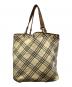 BURBERRY BLUE LABEL（バーバリー ブルー レーベル）の古着「トートバッグ」｜ベージュ