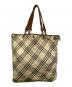 BURBERRY BLUE LABEL (バーバリー ブルー レーベル) トートバッグ ベージュ：10000円