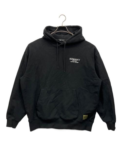 SUBCIETY（サブサエティ）SUBCIETY (サブサエティ) プルオーバーパーカー ブラック サイズ:XLの古着・服飾アイテム