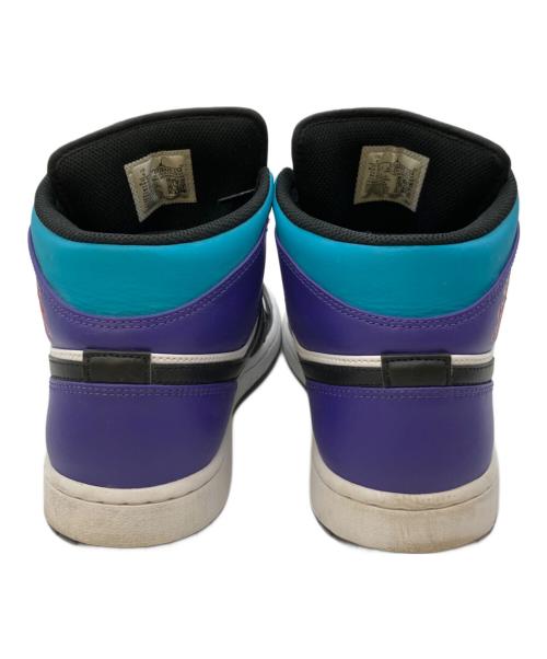 NIKE（ナイキ）NIKE (ナイキ) ハイカットスニーカー ホワイト×パープル サイズ:27の古着・服飾アイテム