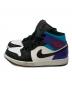 NIKE (ナイキ) ハイカットスニーカー ホワイト×パープル サイズ:27：6000円