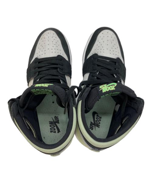 NIKE（ナイキ）NIKE (ナイキ) ハイカットスニーカー ホワイト×ライトグリーン サイズ:27の古着・服飾アイテム