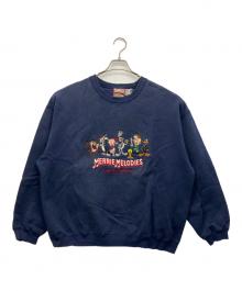 LOONEY TUNES（ルーニーチューンズ）の古着「スウェット」｜ネイビー