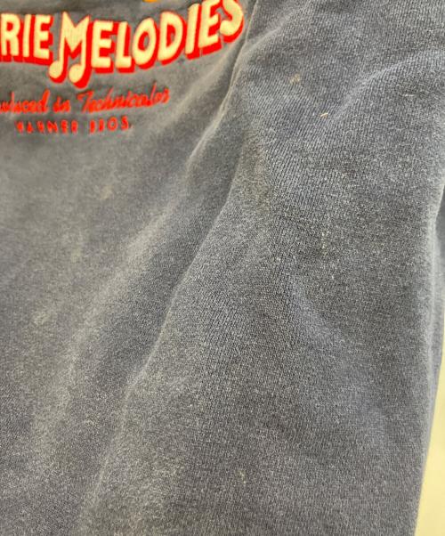 LOONEY TUNES（ルーニーチューンズ）LOONEY TUNES (ルーニーチューンズ) スウェット ネイビー サイズ:XLの古着・服飾アイテム