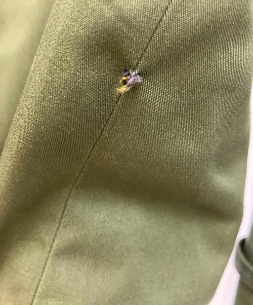 Aquascutum（アクアスキュータム）Aquascutum (アクアスキュータム) トレンチコート グリーン サイズ:‐の古着・服飾アイテム