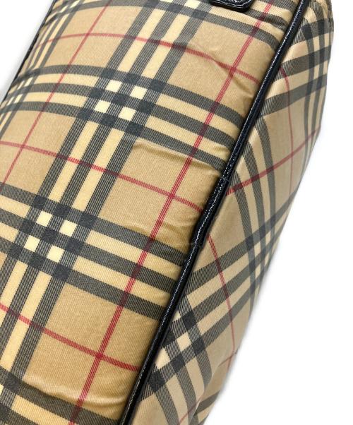 BURBERRY LONDON（バーバリーロンドン）BURBERRY LONDON (バーバリーロンドン) ハンドバッグ ベージュの古着・服飾アイテム