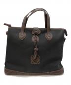 LOEWEロエベ）の古着「2WAYバッグ」｜ブラック×ブラウン