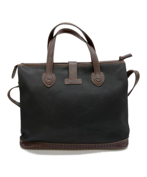 LOEWE（ロエベ）LOEWE (ロエベ) 2WAYバッグ ブラック×ブラウンの古着・服飾アイテム