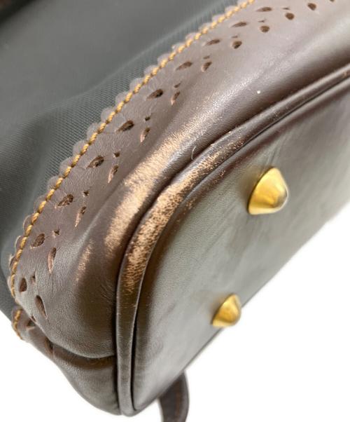 LOEWE（ロエベ）LOEWE (ロエベ) 2WAYバッグ ブラック×ブラウンの古着・服飾アイテム