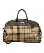 BURBERRYバーバリー）の古着「ミニボストンバッグ」｜ベージュ
