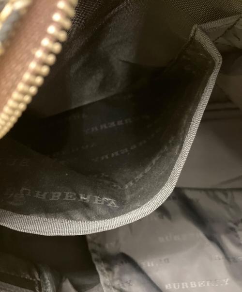 BURBERRY（バーバリー）BURBERRY (バーバリー) ミニボストンバッグ ベージュの古着・服飾アイテム