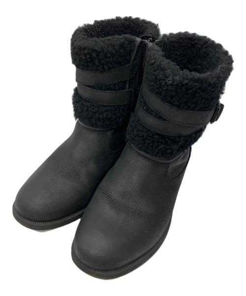 UGG（アグ）UGG (アグ) ムートンブーツ ブラック サイズ:25の古着・服飾アイテム