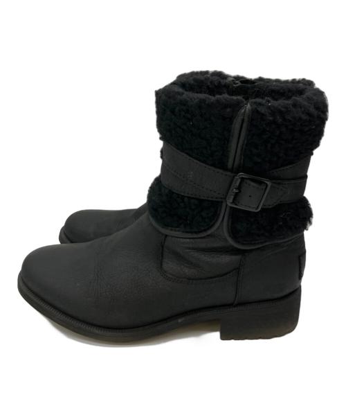 UGG（アグ）UGG (アグ) ムートンブーツ ブラック サイズ:25の古着・服飾アイテム