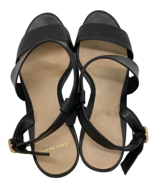COLE HAAN（コールハーン）COLE HAAN (コールハーン) ウェッジソールサンダル ブラック サイズ:‐の古着・服飾アイテム