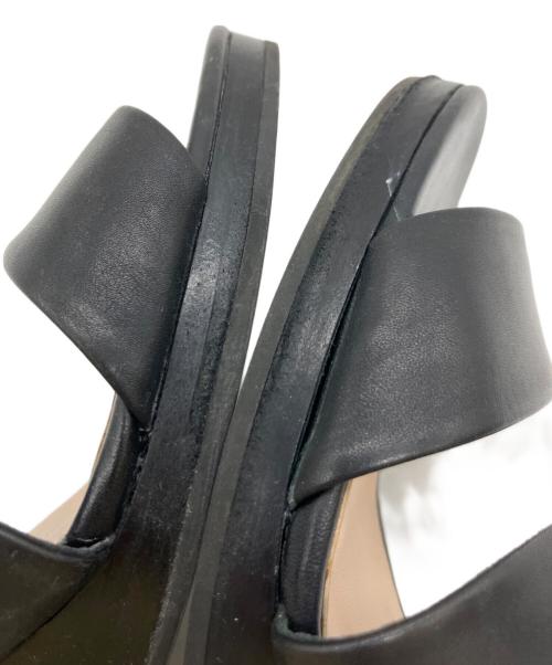 COLE HAAN（コールハーン）COLE HAAN (コールハーン) ウェッジソールサンダル ブラック サイズ:‐の古着・服飾アイテム