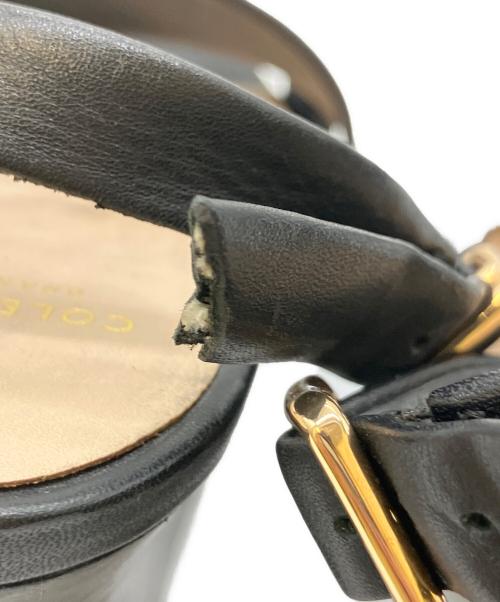 COLE HAAN（コールハーン）COLE HAAN (コールハーン) ウェッジソールサンダル ブラック サイズ:‐の古着・服飾アイテム