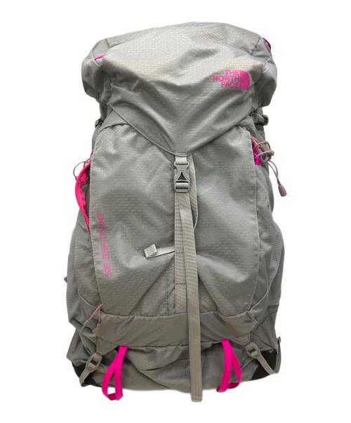 THE NORTH FACE（ザ ノース フェイス）THE NORTH FACE (ザ ノース フェイス) バックパック グレー×ピンクの古着・服飾アイテム