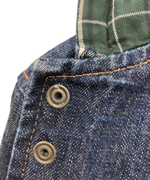 HOMELESS（ホームレス）HOMELESS (ホームレス) デニムジャケット インディゴ サイズ:Lの古着・服飾アイテム