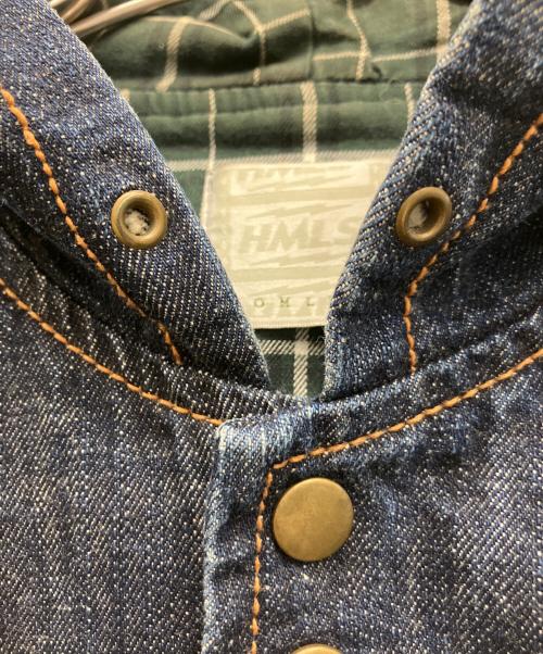 HOMELESS（ホームレス）HOMELESS (ホームレス) デニムジャケット インディゴ サイズ:Lの古着・服飾アイテム