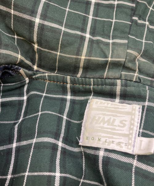 HOMELESS（ホームレス）HOMELESS (ホームレス) デニムジャケット インディゴ サイズ:Lの古着・服飾アイテム